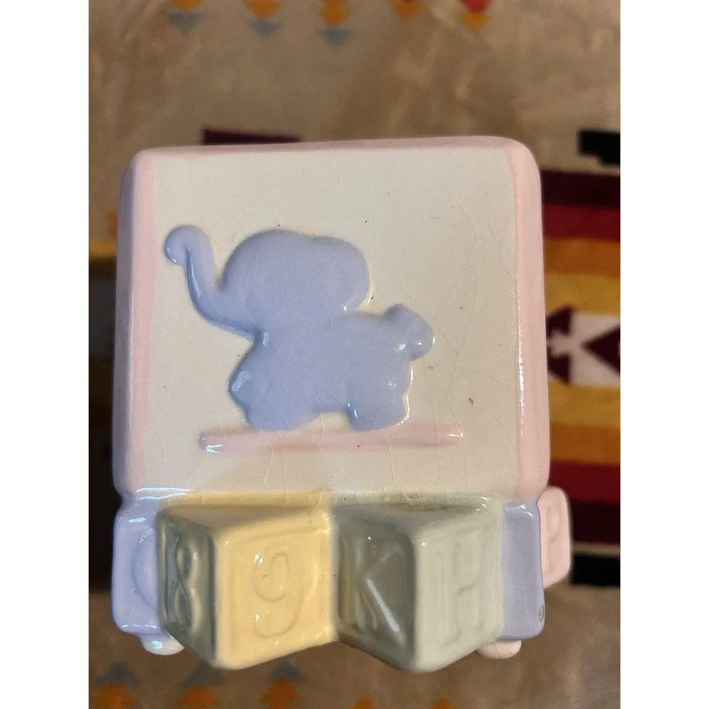 Vintage Nursery Planter! ABC Animals